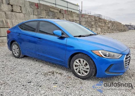 2017 Hyundai Elantra Se z USA, uszkodzony, nr VIN 5NPD74LF1HH113166